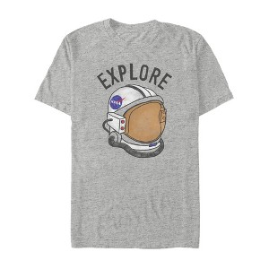 Men's NASA Explore Helmet T-Shirt - 1 of 4