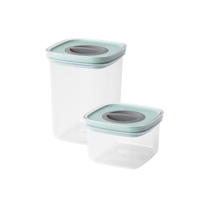 BergHOFF Leo 2 Pc Smart Seal Food Container Set, Green