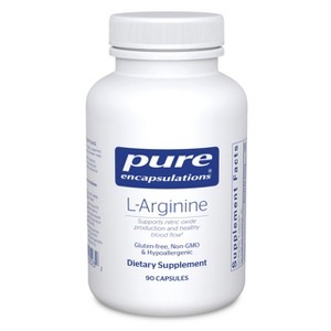Pure Encapsulations L-Arginine - 1,400 mg - Support Nitric Oxide Production - Heart Health & Blood Flow - Gluten Free & Non-GMO - 1 of 4