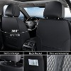 Coverado Car Seat Covers, Front and Rear Waterproof Faux Leather Auto Seat Protectors with Lumbar Support - 3 of 4