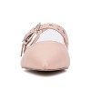 Fashion To Figure Women's Bea Ballet Flat - Wide Width - NUDE, 7 - 4 of 4