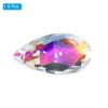 Unique Bargains Crystal Pendants Teardrop Beads for DIY Lamp Arts Crafts Decoration 6 Pcs - 3 of 4