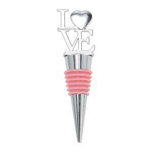 Unique Bargains LOVE Silicone Ring Stopper Aluminum Alloy TPE 3.78"x1.02"x0.79" 1 Pc - 1 of 3