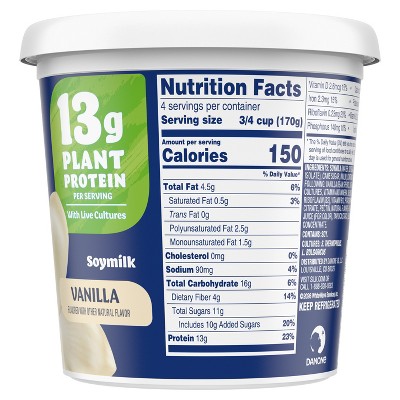 Silk Vanilla Traditional Yogurt - 13g Protein 24oz
