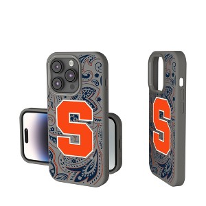 NCAA ACC Universities Paisley Soft Touch Cell Phone Case for Apple iPhone - 1 of 4