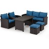 EROMMY 6 Pieces Patio Furniture Sets - 2 of 3