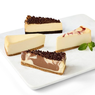 Cheesecake Sampler Slices - 12oz/4ct - Favorite Day™