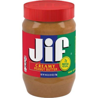 Jif Creamy Peanut Butter - 40oz