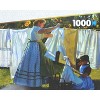 The Canadian Group Set of 2 Keepsakes 1000 Piece Jigsaw Puzzles | Wash Day / Snapping Beans - 3 of 4