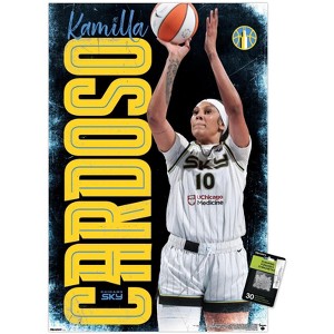 Trends International WNBA Chicago Sky - Kamilla Cardoso 25 Unframed Wall Poster Prints - 1 of 4