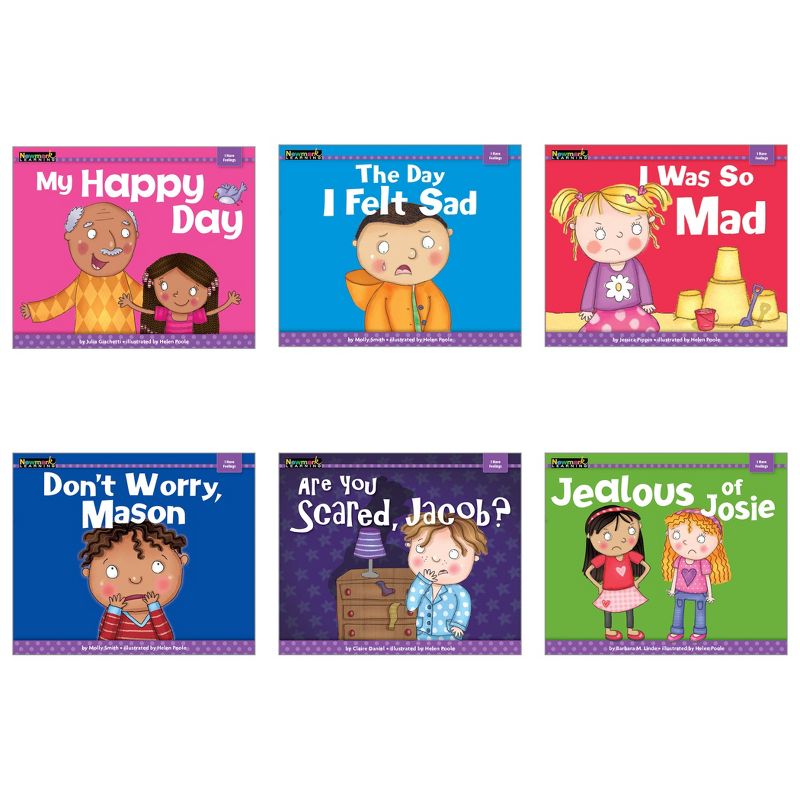 Newmark Learning MySELF Reader, I Have Feelings, Small Book, Set of 6, 1 of 2