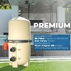 XtremepowerUS Maximum Clean In-Ground Swimming Pool 62 sq. ft. DE Filter, Beige - 2 of 4