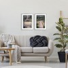 Stupell Industries Natural Paradise Garden Benches 2pc Framed Print Under Glass Set - 2 of 4