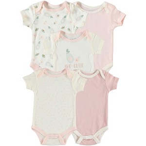 Kyle & Deena Baby Girl bodysuit With Slogan Callout - 1 of 3