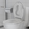 Round Toilet Seat with Built-in Toddler Seat for Easy Potty Training Slow Close Feature,Easy Install and Clean, Perfect for Both Adults and Children - 2 of 4