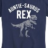 Women's - Instant Message - Auntie-Saurus Short Sleeve Graphic T-Shirt - 2 of 4