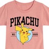 Girls' - Pokémon - Pikachu Collegiate Fitted Short Sleeve Graphic T-Shirt - 2 of 4