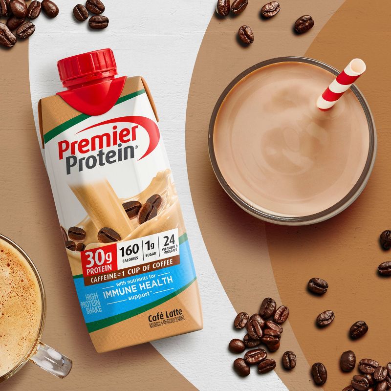 Premier Protein Nutritional Shake  - Café Latte, 3 of 13