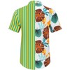 Clearlove Men's Hawaiian Sets Floral Printed Short Sleeve Button Down Shirts Drawstring
 Shorts Casual Outfits - 2 of 4
