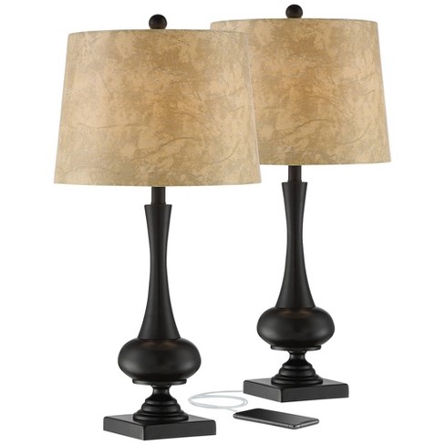 Franklin Iron Works Ross Rustic Farmhouse Table Lamps 27