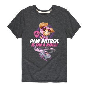 Boys' - Paw Patrol - Paw Patrol Is On Roll Short Sleeve Graphic T-Shirt - 1 of 4