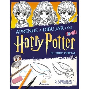 Aprende a Dibujar Con Harry Potter (El Libro Oficial). Inspirado En Las Películas / The Official Harry Potter How-To-Draw - by  J K Rowling - 1 of 1