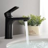 Cobbe Single Handle Vanity Sink Faucets Single-Hole Installation Bathroom Faucet Matte Black - 3 of 4