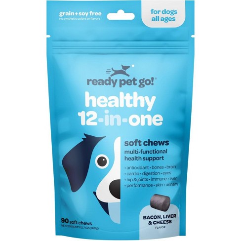 Ready Pet Go Multivitamin Dog Chews Healthy 12 in 1 Health