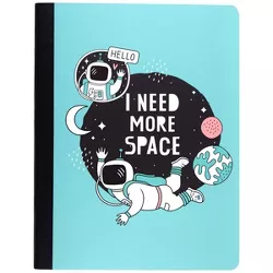 Composition Notebook Wide Ruled Outta Space I Need More Space - Top Flight