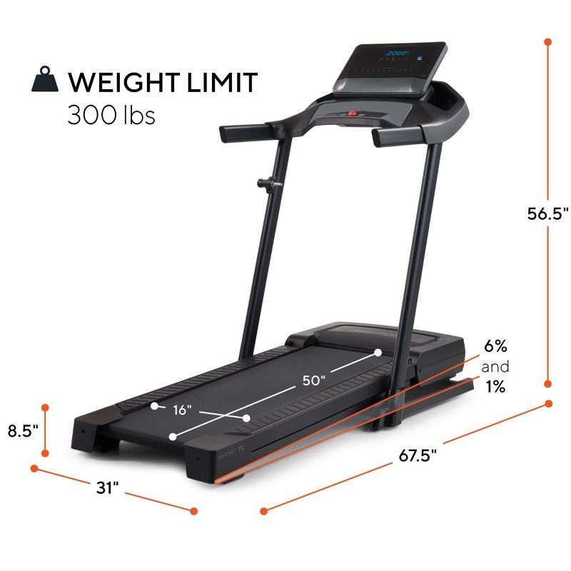 ProForm Sport TL Electric Treadmill, 4 of 12