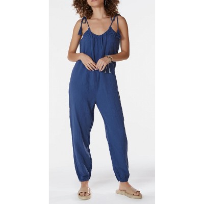 Women's Tassel Tie Shoulder Jumpsuit - bobi
