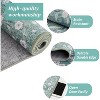 coucheta Multi-size Boho Vintage Floral Area Rugs, Machine Washable Large Soft Non Slip Low Pile Carpet, for Living Room, Bedroom, Dining, Office - 3 of 4