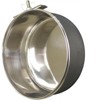 QT Dog Stainless Steel Pet Bowl Coop Cup with Clamp - 30 oz - 3 of 3