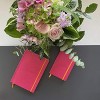 Rhodia Rhodiarama Soft Notebook - 80 Lined Sheets - 6 x 8 1/4 - Raspberry - 2 of 4