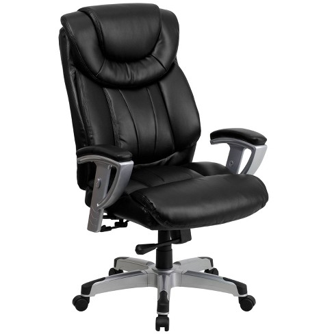 Big Tall 400 Lb. Rated High Back Leathersoft Executive Ergonomic