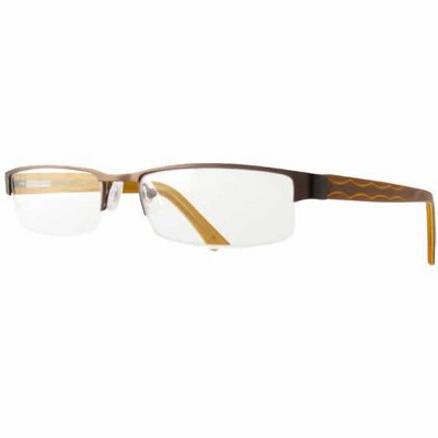 Calabria 842XL Designer Stainless Steel Reading Glasses