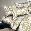 Linen Classique 320TC Chic Damask Taupe Duvet Set - 2 of 3