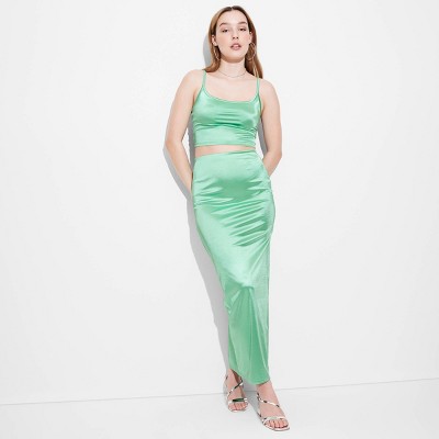 Green maxi clearance skirt target