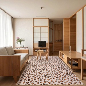Carpet, animal print carpet, large carpet,used in living rooms, offices, dormitories, bedrooms - 1 of 4