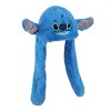 Disney Stitch Blue Movable Ears Beanie Hat - 3 of 4