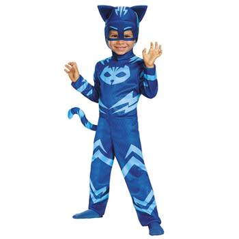 Disguise Toddler Boys' Deluxe PJ Masks Catboy Jumpsuit Costume