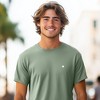 Dalix Mens Lil Heart Midweight Cotton Tee - 3 of 4