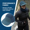TrailHeads Ponytail Hat, Fleece Beanie for Women - Warm Winter Hat with Visor - Running, Hiking - 2 of 4