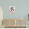 Stupell Abstract Pastel Pink Palm Tree Gallery Wrapped Canvas Wall Art - image 2 of 4