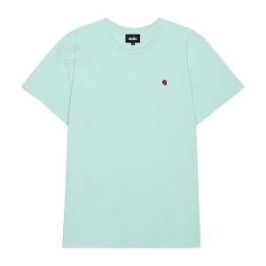 Dalix Womens Lil Strawberry Lightweight Everyday Tee - 1 of 4