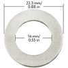 Mission Automotive 20-Pack of Motorcycle Drain Plug Sealing Washers - Crush Gaskets - Compatible with DPWM14.223-10 - 2 of 4