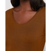 Hanes Women's Long Sleeve Cotton V-Neck T-Shirt - 4 of 4
