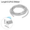Unique Bargains Rubber Weather-Proof U Shape Edge Protector with Steel Clips - 2 of 4