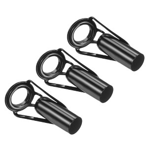 Unique Bargains Tube Dia Fishing Rod Tips Repair Kit Stainless Steel Ring Guide - 1 of 4