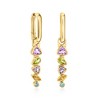 Ross-Simons Lapis and 2.10 ct. t.w. Multi-Gemstone Jewelry Set: Interchangeable Drop Earrings in 18kt Gold Over Sterling - 4 of 4